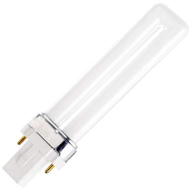 Satco 08305 - CFS7W/850 S8305 Single Tube 2 Pin Base Compact Fluorescent Light Bulb