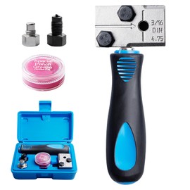 AXVRAV Flaring Device Brake Line, 4.75 mm Universal Pipe Extension Tool for DIN F Flare, 3/16 Inch Flaring Tool for Brake Hydraulic Lines Car Repair Car Brake Lines Hydraulic