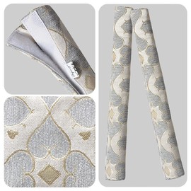 OUGAR8 Cubiertas para manija de puerta de refrigerador, hecha a mano, protector de decoración para hornos, lavavajillas. Mantén tu aparato de cocina limpio de manchas, manchas de alimentos (5 piezas, Quatrefoil)