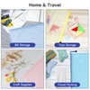 Mutsitaz 12 Pack A6 Plastic Wallets File Bags, A6 Document
