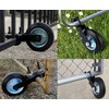 Gate Wheels for Metal Tube Gate Driveway Gate Fence Wheels