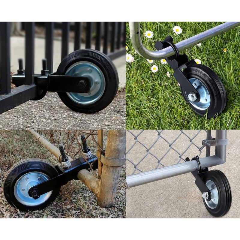 Gate Wheels for Metal Tube Gate Driveway Gate Fence Wheels