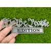 2 Pack We The People Edition Car Emblem - 3D