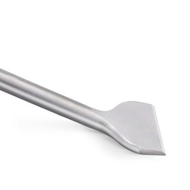Firecore FS18313 SDS-MAX Scaling Chisel 3-In Wide Curved Tile Chisel for Concrete Tile Removal(3.2" X 12")