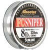 SUNLINE Fluorocarbon Line Shooter Sniper 300m 7lb Natural Clear
