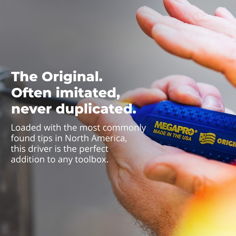 Megapro 151NAS-CS 15-In-1 Original NAS Driver, Blue/Yellow