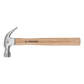 Truper MA-16, Martillo uña curva 16 oz, forjada en acero