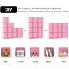 AWTATOS 12 Cube Storage Organizer, Closet Organizers Storage Shelves, Pink