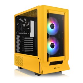 Thermaltake Ceres 350 MX/Bumblebee/Mid Tower/CT140 ARGB Fan*2/CT140 Fan*1/Mesh & TG Front Panel/Hidden-Connector MB/CA-1Z3-00M4WN-00