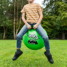 Toyrific | Jump N Bounce Space Hopper Retro Exercise Ball, Toothy, 20-24inch, Multiple Designs