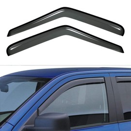 NOPOCA Sun Rain Snow Guard Wind Deflector Shade Window Visors Accessories Fit 94-04 Chevy S10 95-05 Chevy S10 Blazer 2-Door 94-04 GMC Sonoma 95-01 GMC S15 Jimmy 2-Door 96-00 Isuzu Hombre NP92127 2pcs