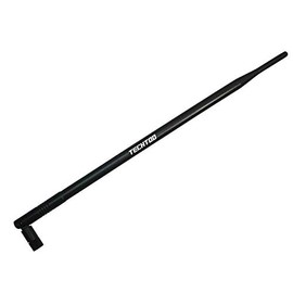 TECHTOO 9dBi Omni WiFi Antenna with RP-SMA Connector for Wireless Network Router/USB Adapter/PCI PCIe Cards/IP Camera/Wireless Range Extender(1-Pack)