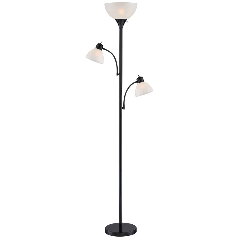 360 Lighting Bingham Modern Torchiere Standing Floor Lamp 71 1/2"