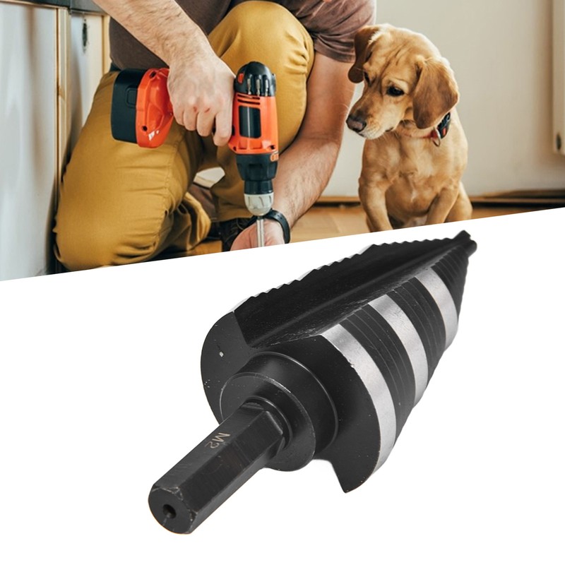 3/16 to 1‑3/8in Step Drill M2 High Speed Steel Nitrided