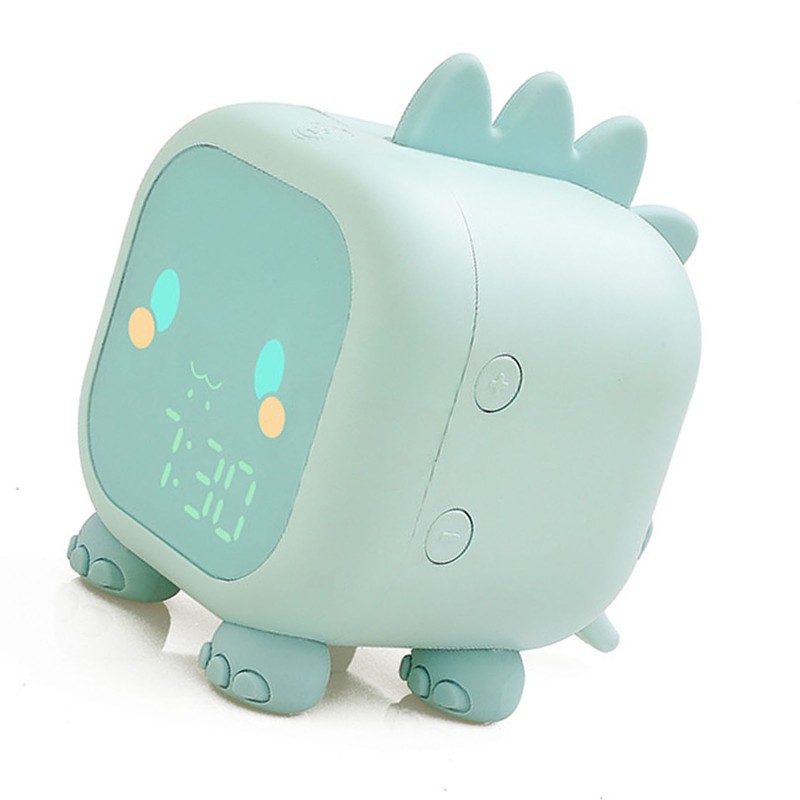 Digital Clock Intelligent Cute Fun Dragon LED Silicone Cartoon Bedside
