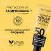 Quotidien Protector Solar Facial FPS 50 con Textura Ultra Ligera,