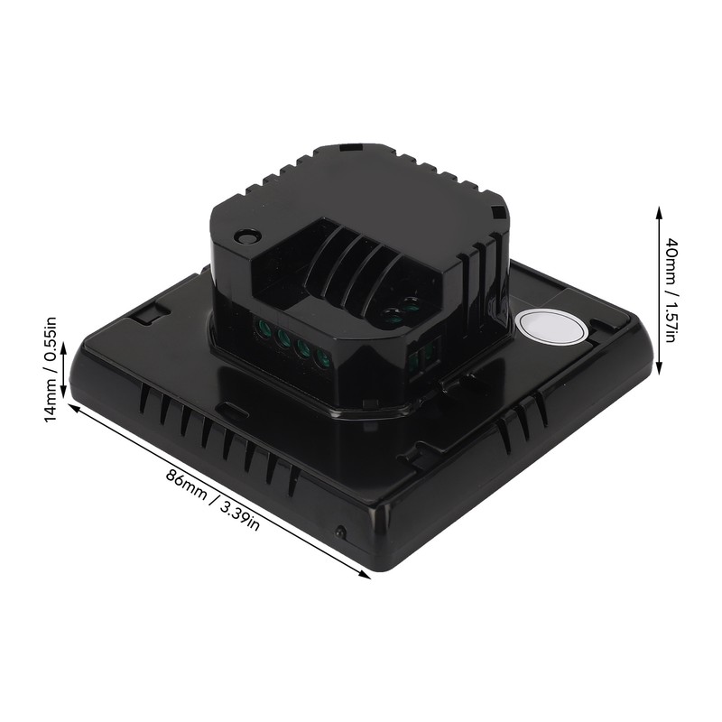 Smart Thermostat Touchscreen PC Flame Retardant APP Control Home Thermostat