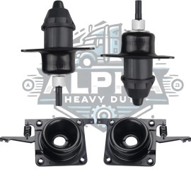 Volvo VN VNL Upper & Lower Hood Latch 2004-2018 (4 pcs)