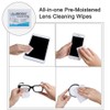150 Pack Pre-Moistened Lens Wipes ALIBEISS Screen Wipes for Glasses,