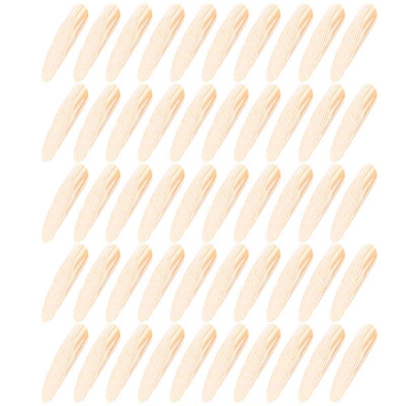 Pack of 50 Wooden Pocket Hole Plugs, Wood Pocket Hole