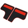 2Pcs Car Mud Guard Black Sport Style Universal Flashing Guard