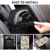 THOEWONG Animal Dog Paw Prints Bones Universal Auto Center Console
