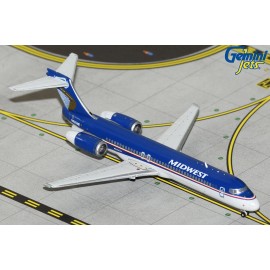 GeminiJets 1:400 Midwest Airlines Boeing 717-200 N920ME GJMEP1488 IN STOCK