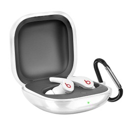 [2023 Improved Model] HELOGE BEATS FIT PRO Case, Compatible with BEATS FIT PRO TPU Case, Shockproof, Waterproof, Dustproof, Lightweight, Compact, Lost Prevention, Chargable, Unisex, Protective Case