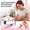 Portable Electric Nail Drill Machine Professional 20000 RPM Manicure Pedicure