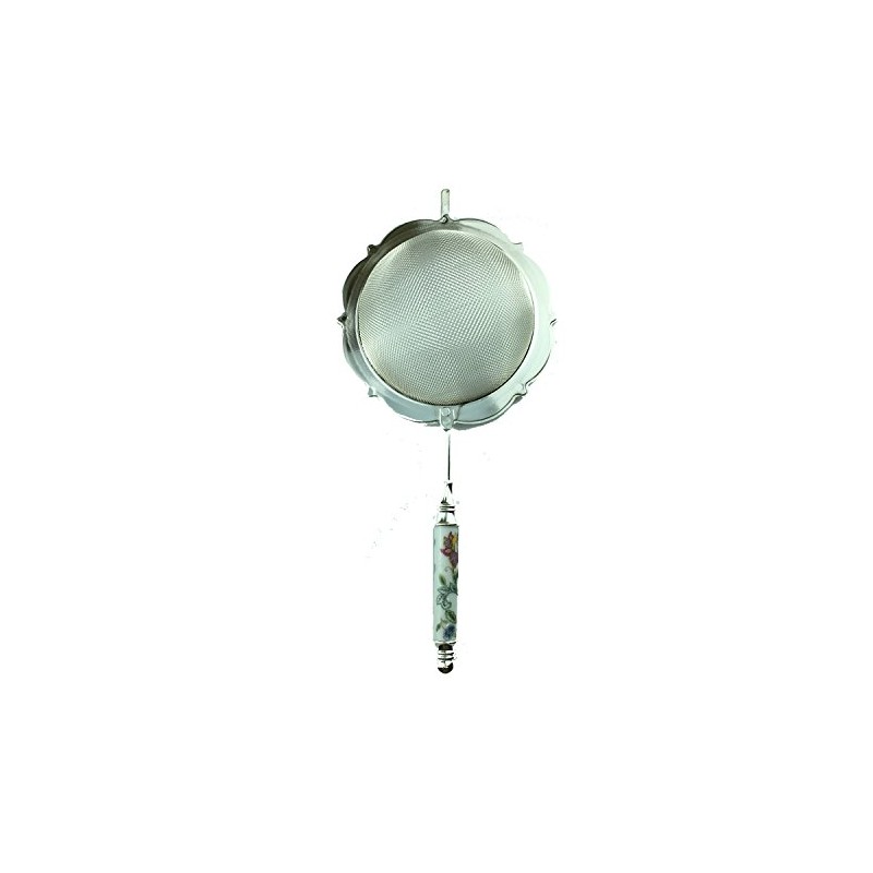 MINTON HH052S Haddon Hole Tea Strainer, Silver