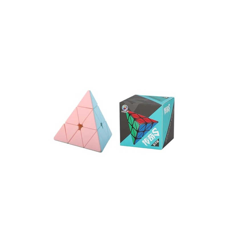 Oostifun ShengShou 3x3 Pyramid Pyraminx Sweet Dessert Jelly Colour Sticker-Free