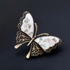 Danshinbow Clothing Crystal Hollow Out Butterfly Brooch Rhinestone Party Dress