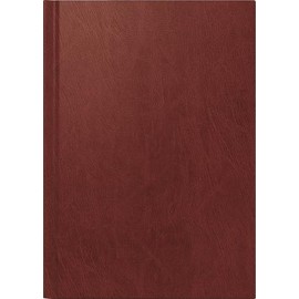 rido/idé Buchkalender Mod. Chefplaner 2026 | A5, Kunststoff, weinrot