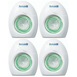 SUNSTAR Butler Easy Thread Floss, 50 Doses x 4 Packs