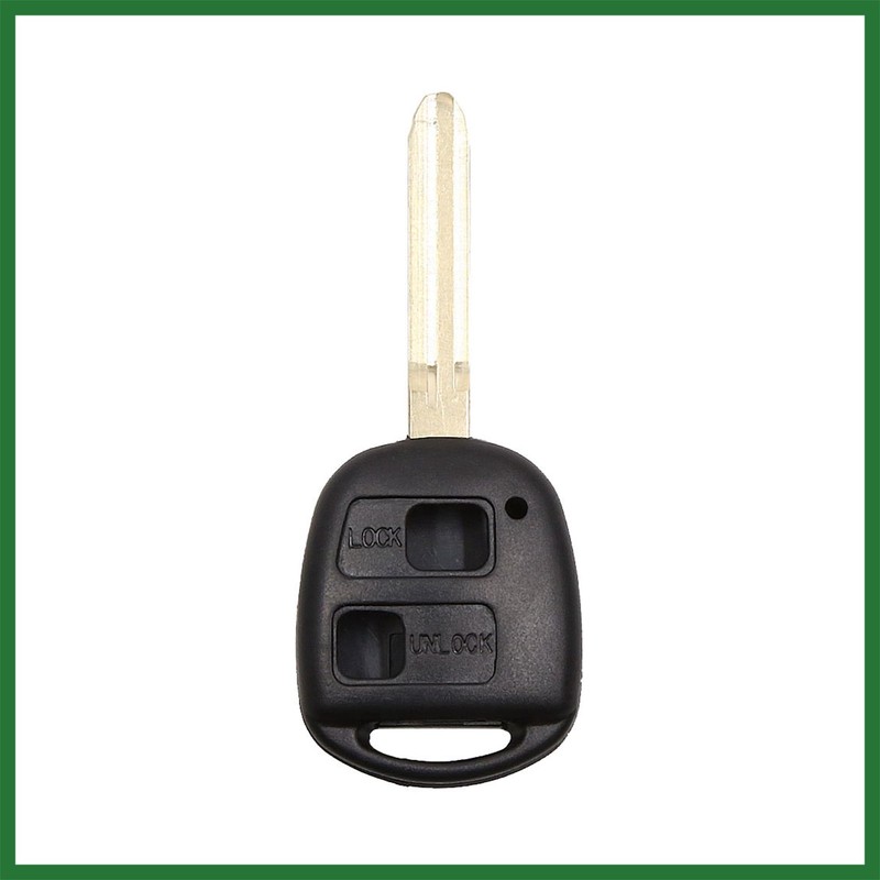 Motoforti Car Keyless Remote Control Key Fob Case 2 Buttons