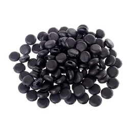 West Coast Paracord Cord Locks for face mask, Elastic Cord Adjuster, Fashionable Design, Black, Cordlocks Silicone for Drawstring, Rope Adjuster Non-Slip Stopper Suitable for Adult and Kids (Black)