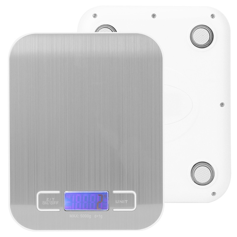 5Kg /1g Stainless Steel Electronic Scale Portable Household Kitchen Food