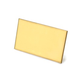 QWORK® H62 Brass Sheet Corrosion Resistant (3 mm, 60 mm x 100 mm)