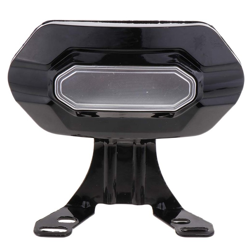 Motorcycle Driver Rider Backrest Adjustable Back Rest Cushion Pad for