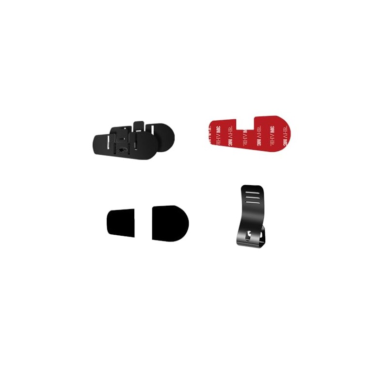 Fodsports Motorcycle Bluetooth Intercom Clips kit for FX8 PRO