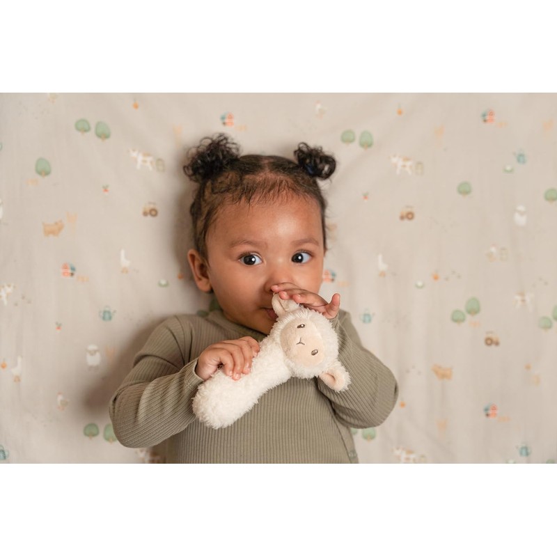 Little Dutch Little Farm 8801 Grasping Toy Sheep White