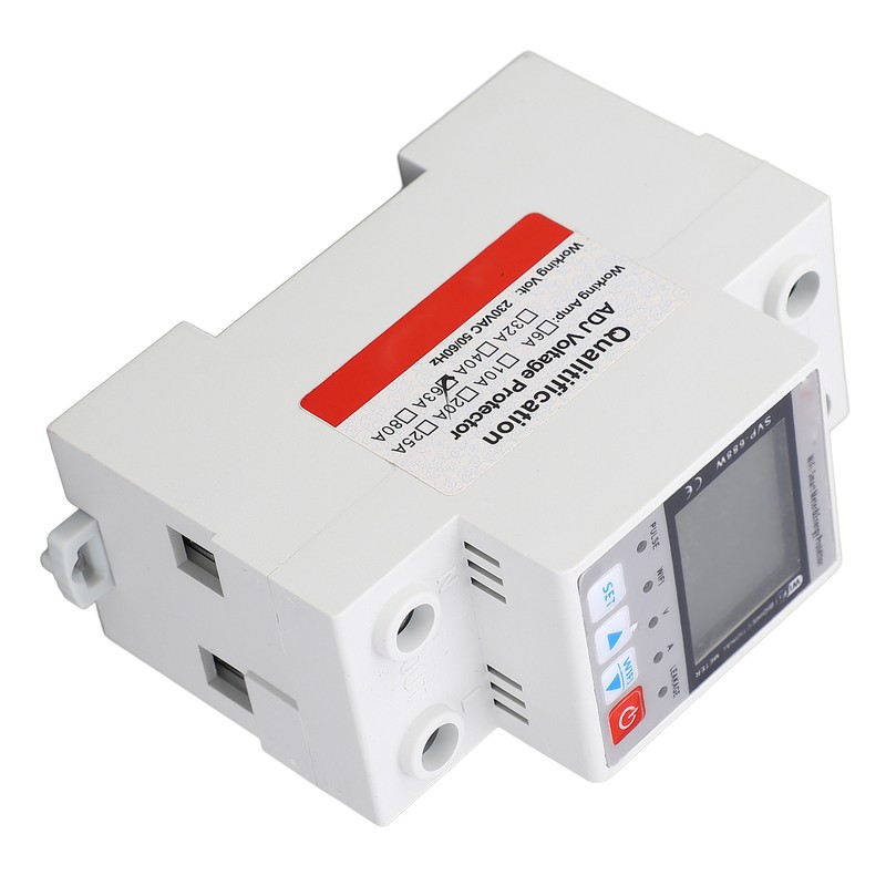 Over Under Voltage Protector WiFi Remote Monitoring Voltage Current Protective
