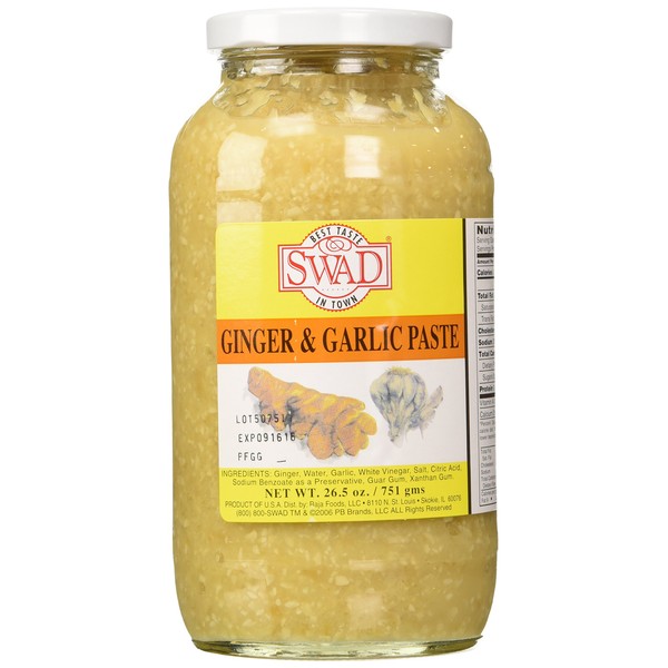 Swad Ginger-garlic Paste - 26.5 Oz