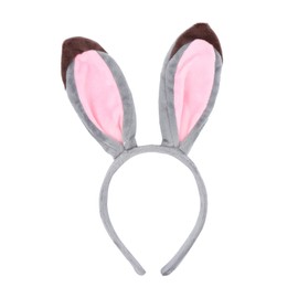 SAFIGLE Plush Rabbit Ear Headband Lovely Hair Accessories for Costume Parties Festivals Christmas Easter Year Eve for Adults Eye Catching Design