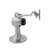 FHC FL2521SA Floor Mounted Heavy-Duty Door Stop with Hook 3-1/8"