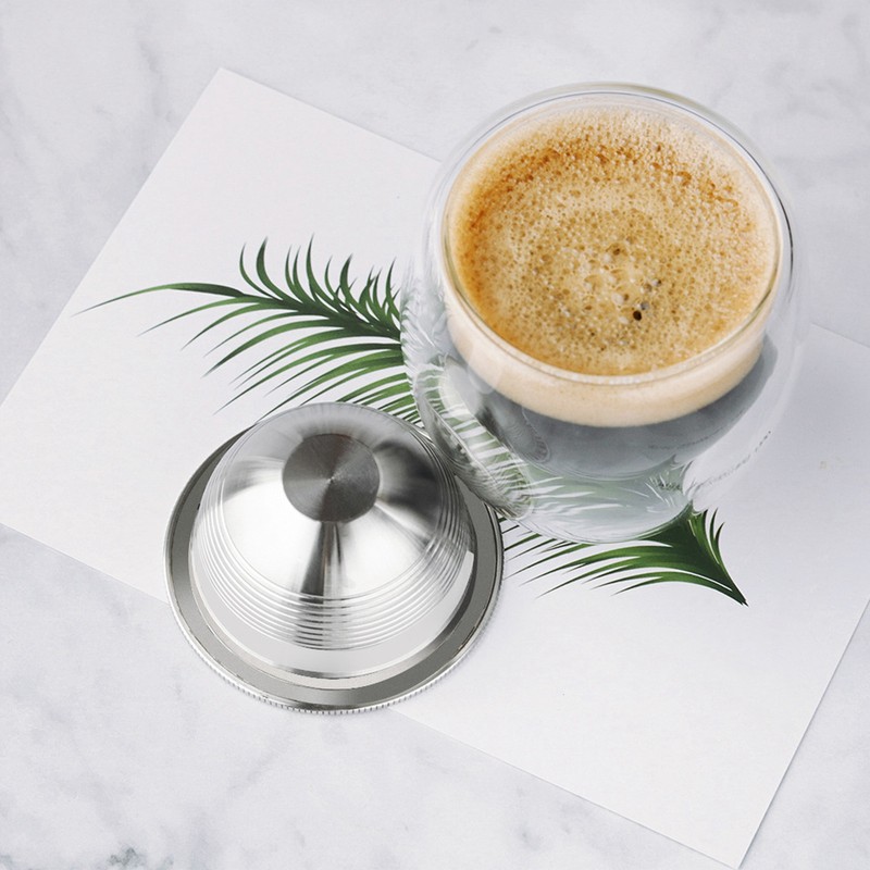 Refillable Coffee Pod Reusable Coffee Powder Capsule Stainless Steel 70ML