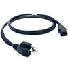 D-Tune Standard Power Cable for Musical Instruments, 1.5m, 125V, 7A