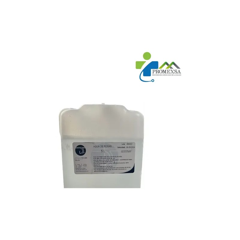 Agua De Rosas Antioxidante Relajante Tónico Facial 5 L