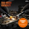 Brushtech Kitchen Essentials Burnt-On Food Brush Set – Dual-Purpose Scrub