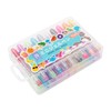 Minago Mini Gel Pens 20 Glitter Colouring Pens for Kids